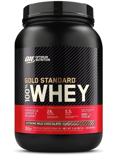 Gold Standard 100% Whey Optimum Nutrition 2 Lbs Extreme Milk Chocolate