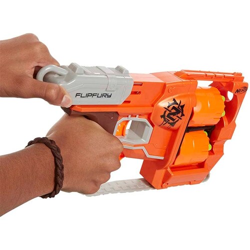 Lanzador Nerf Zombie Strike Flipfury