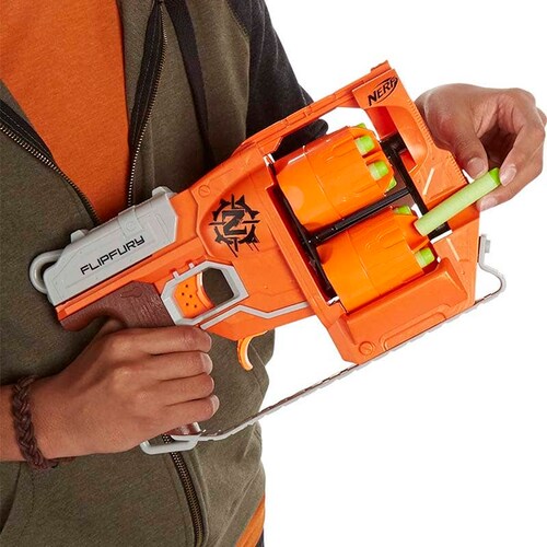 Lanzador Nerf Zombie Strike Flipfury