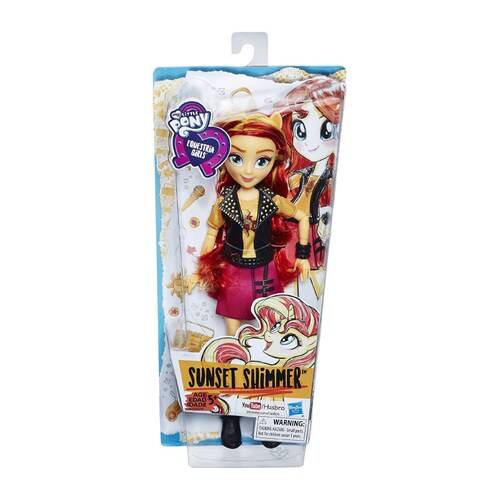 Muñeca My Little Pony Equestria Girls Sunset Shimmer 11 Pulgs.