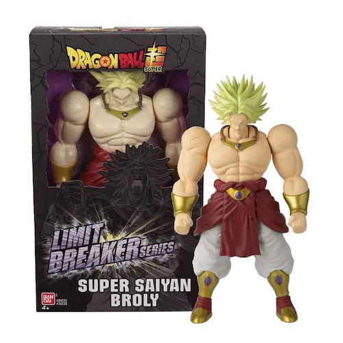 Dragon Ball Super Saiyan Broly 33 Cm. Limit Breaker Series - Amarillo