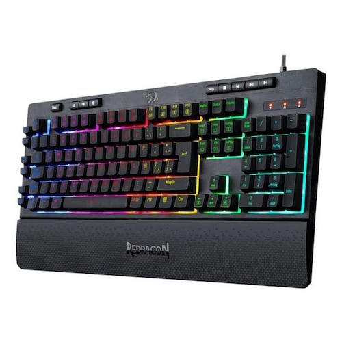 Teclado Gamer De Membrana Redragon Shiva K512rgb
