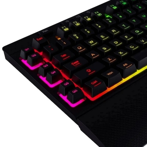 Teclado Gamer De Membrana Redragon Shiva K512rgb