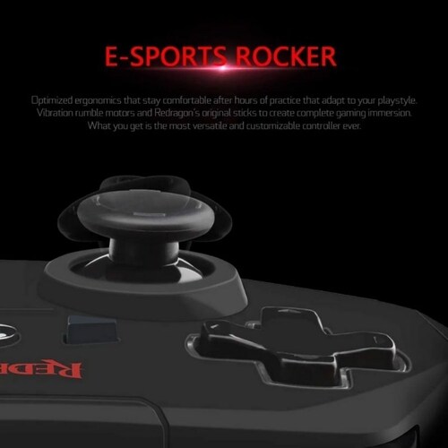 Control Joystick Inalámbrico Redragon Harrow G808 Negro