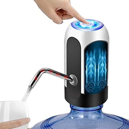 Dispensador de Agua Automático Eléctrico Recargable USB para el Hogar y Oficina