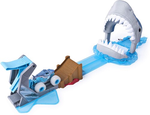 Monster Jam Pista Megalodon Juego De Caos Spin Master