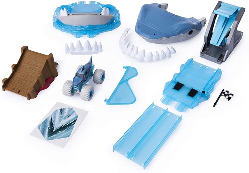 Monster Jam Pista Megalodon Juego De Caos Spin Master