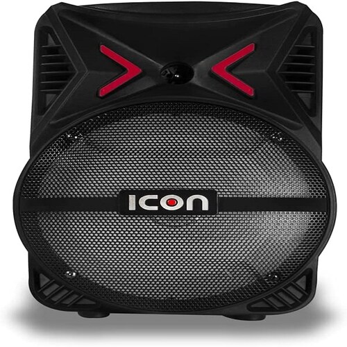 Bafle Amplificado Icon 8 Pulgadas, 3200w Bluetooth Micrófono