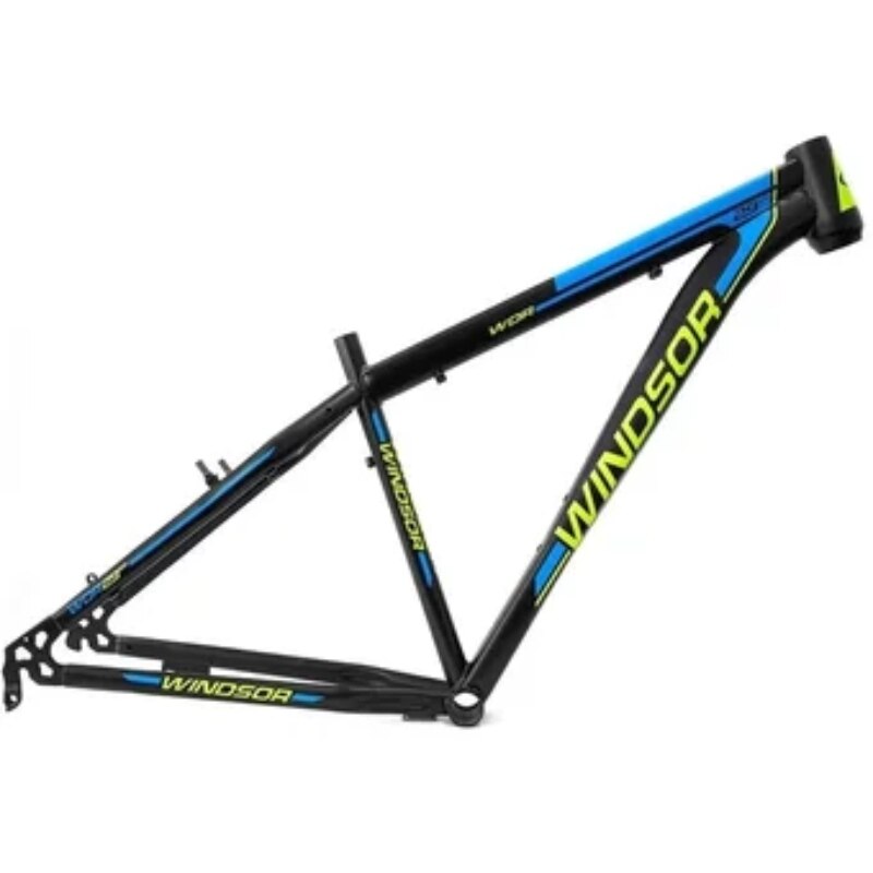 CUADRO PARA BICI WINDSOR R 29 WINCF80 COLOR NEGRO CON DISE O AZUL END7