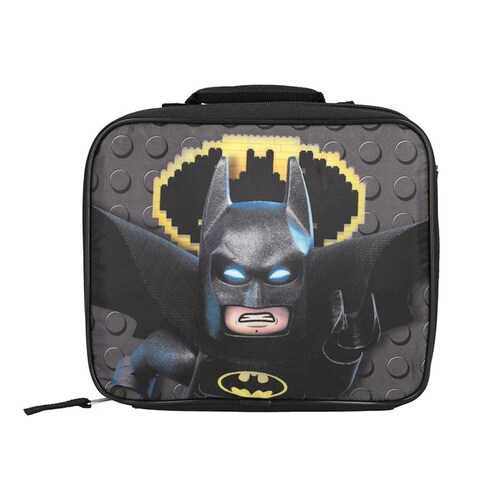 Kit Mochila Y Lonchera De Niño Lego Batman Shine In The Dark