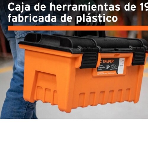 Caja para herramienta Truper de 19 (48 cm) con compartimentos