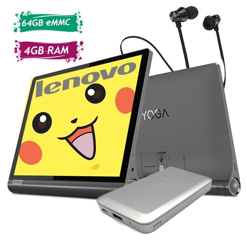Tablet Lenovo Yoga Smart Tab YT-X705F S10 4GB 64GB FHD +Audífonos + Power Bank