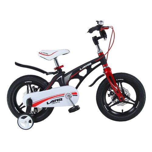  MarKnig Bicicleta infantil de 18 pulgadas con ruedas de  entrenamiento intermitentes, regalos para niños y niñas de 3 a 9 años,  bicicleta BMX de estilo libre con frenos dobles, 18 azul