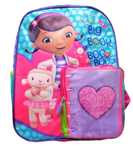 DOCTORA JUGUETES DISNEY JUNIOR MOCHILA ESCOLAR NIÑA KINDER