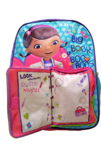 DOCTORA JUGUETES DISNEY JUNIOR MOCHILA ESCOLAR NIÑA KINDER