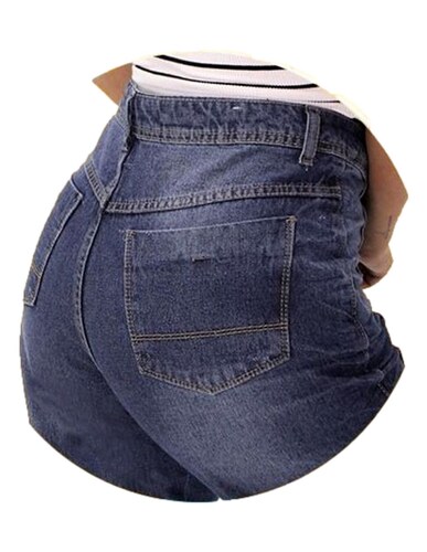 Jeans mom rasgados rotos pantalón mezclilla mujer destrucción Bombón 