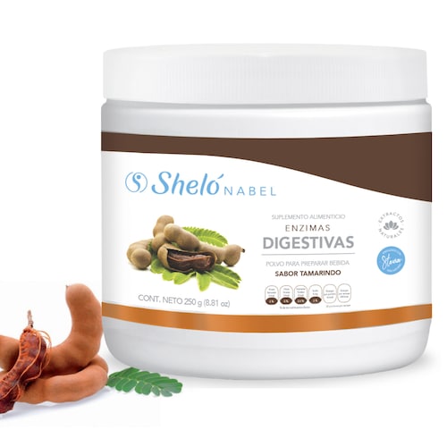 ENZIMAS DIGESTIVAS PARA INFLAMACIÓN INTESTINAL SISTEMA DIGESTIVO 250G SHELÓ