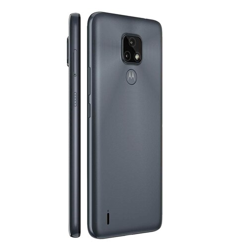 Celular Motorola Moto E7 64GB Gris + Microsd 32 +Bocina Buetooth