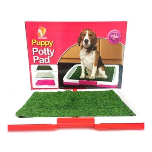 Tapete Entrenador Puppy Potty Pad de Pasto Sintético para Mascota 
