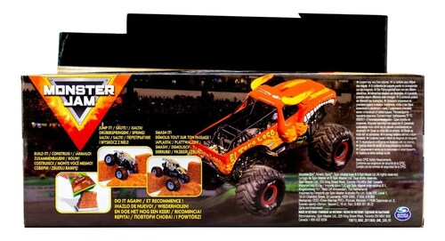 Monster Jam Caja De Arena Kinetic Sand 12 Pz Spin Master