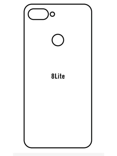 Jeco 99F Kit de Mica Hidrogel AZUL Frontal+Trasera XIAOMI MI 8 LITE