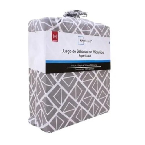 JUEGO DE SABANAS MAINSTAYS MATRIMONIALES BEIGE