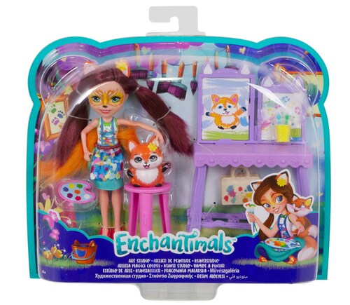 Enchantimals Felicity Fox Y Flick Estudio De Arte