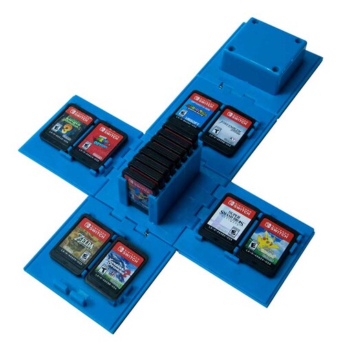 Estuche Para Juegos De Nintendo Switch Cubo Personaje Zelda Cubo Azul