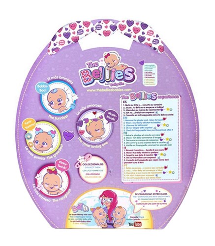 The Bellies Muak Muak 17 cm Con Accesorios Famosa