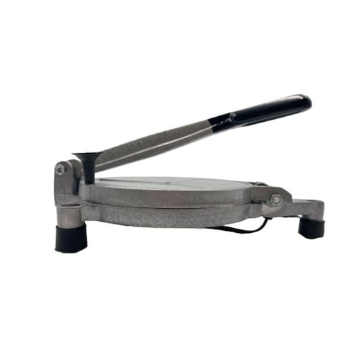 Prensa Eléctrica para Tortillas de Harina, González, 20cm (8") de Diámetro, Gris