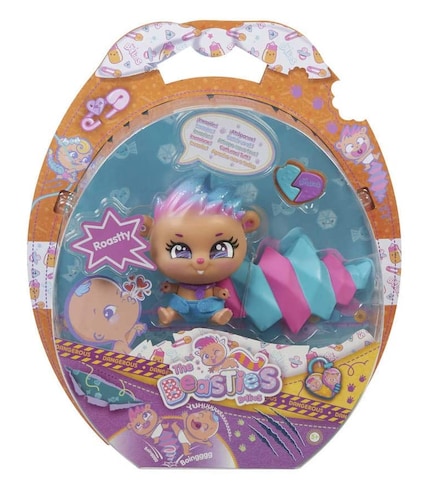 The Bellies Beasties Roastty Bebe Con Accesorios Famosa