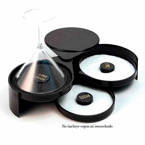 Set de tarros para cerveza, escarchador y elegante cenicero de regalo. Pack 6 piezas.