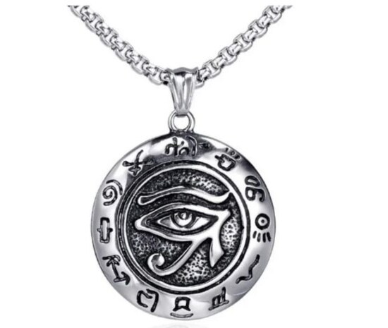 Collar Ojo De Horus El Antiguo Egipto Regalo Pareja Collar Ojo De Horus El Antiguo Egipto Regalo Pareja