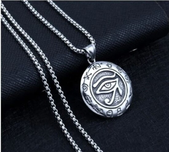 Collar Ojo De Horus El Antiguo Egipto Regalo Pareja Collar Ojo De Horus El Antiguo Egipto Regalo Pareja