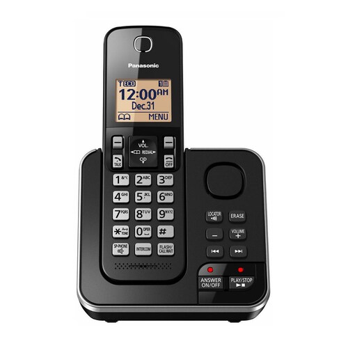Teléfono Inalámbrico Panasonic KX-TG633SK 3 auriculares Reacondicionado Grado A