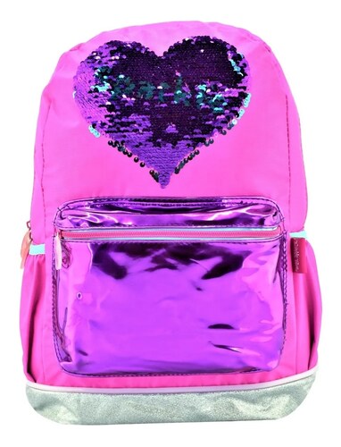 Mochila Twinkle Toes Skechers Corazon Primaria Original Atm