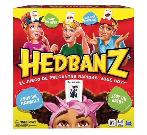 Hedbanz Original Juego De Mesa Spin Master
