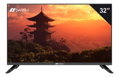 PANTALLA DE 32" HD SMART MARCA SANSUI SMX32F1NF ORT