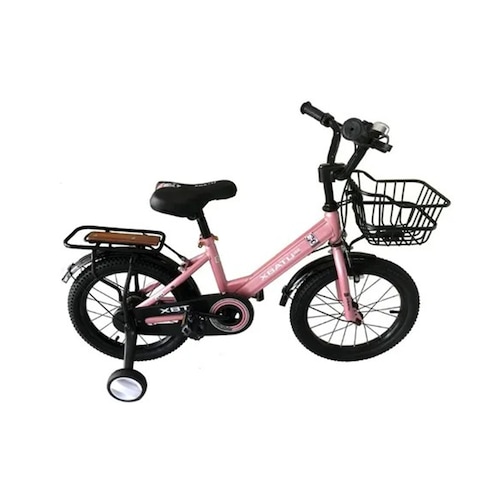 Bicicleta Infantil Para Niño o Niña Quintessence Acero Canasta Parrilla R-16