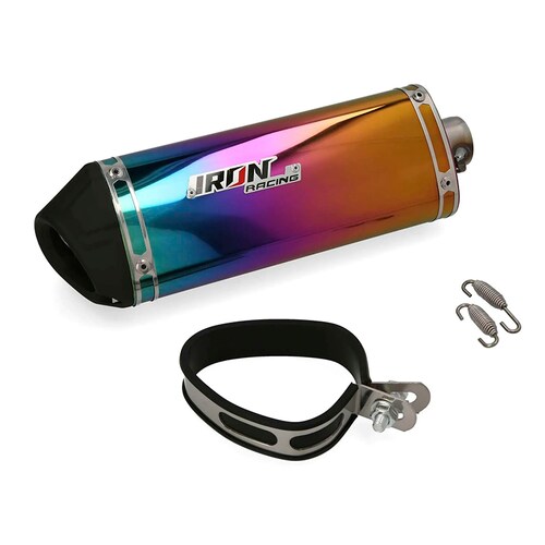 Escape Universal Moto Iron Racing Ir9006 Tornasol Rs Ns