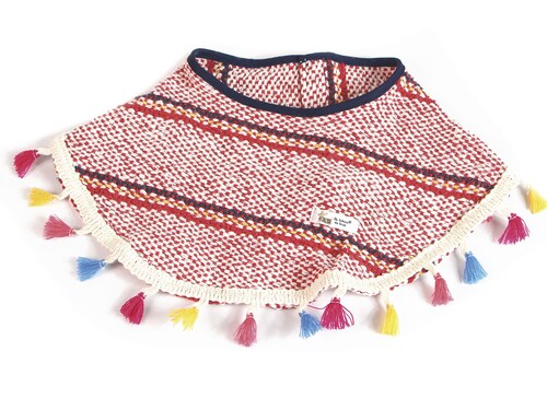 Jorongo Rojo para mascotas marca El Rebozo de Dolce