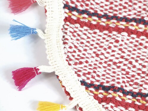 Jorongo Rojo para mascotas marca El Rebozo de Dolce