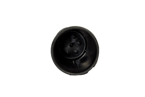 Cubilete Profesional con 5 Dados Poker. Vaso Estriado Color Negro