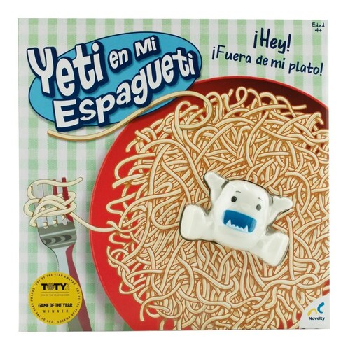 Yeti En Mi Espagueti Juego De Mesa Del Año Novelty
