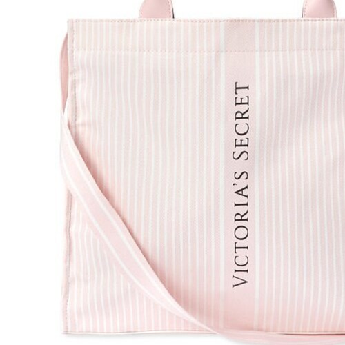 BOLSA VICTORIA'S SECRET TOTE ROSA GRANDE ELEGANTE