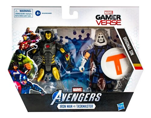 Avengers Gamerverse Pack Hulk Abomi Iron Y Task Hasbro