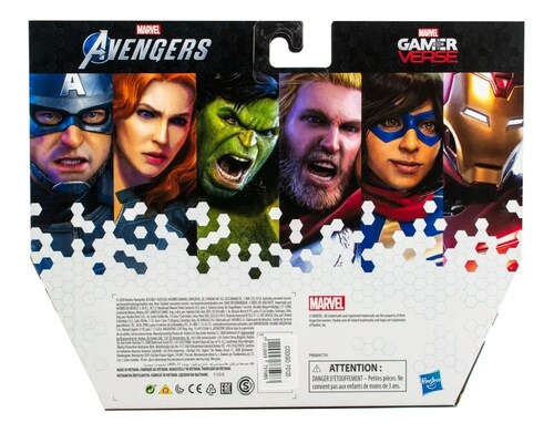 Avengers Gamerverse Pack Hulk Abomi Iron Y Task Hasbro