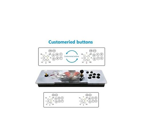 Consola Arcade Pandora Con 2 Joystick +3000 Juegos HD 3D 2D 1280X720 | 2 Jugadores | HDMI | VGA | USB |