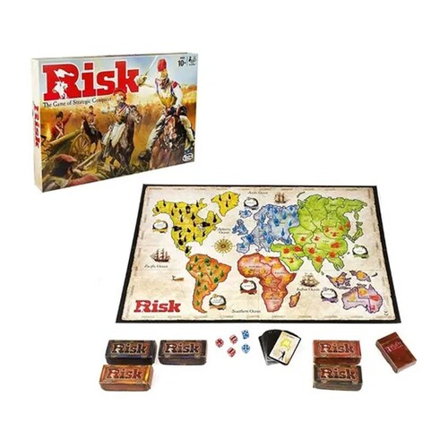 Risk Juego De Mesa Clasico Hasbro
