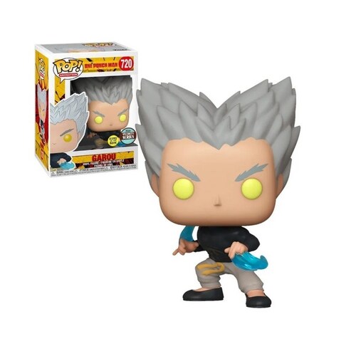 Funko Pop Figura One Punch Man Garou 720 Glow Daño